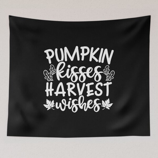Item preview, Pumpkin Kisses Harvest Wishes designed and sold by ohmier.