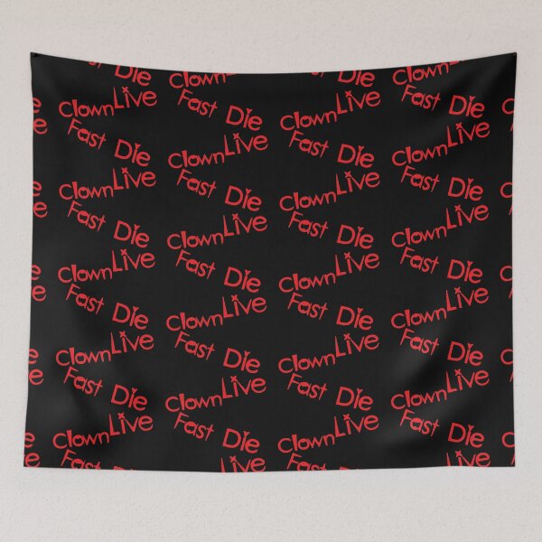 Item preview, LIVE FAST DIE CLOWN designed and sold by jabal-store1.