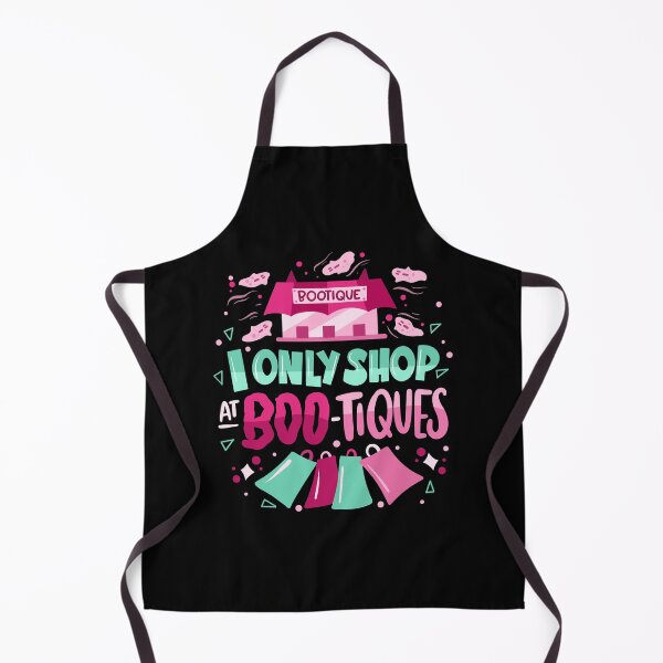 Item preview, I Only Shop At Boo-Tiques - Ghost Pun designed and sold by anziehend.