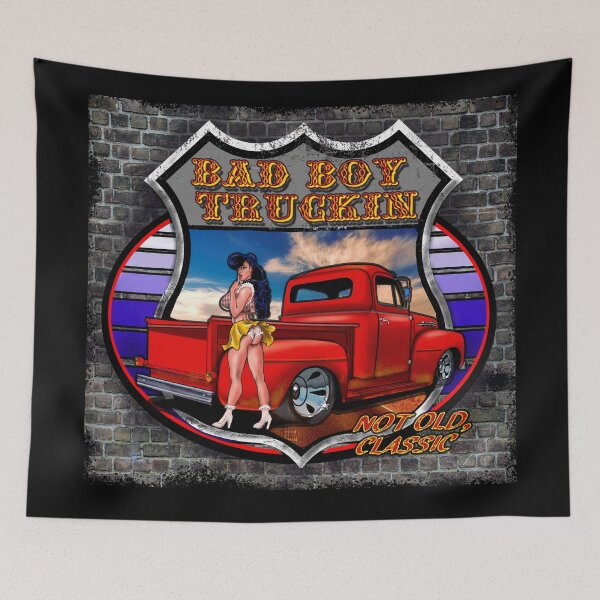 Item preview, Bad Boy Truckin, Hot Rod Truck designed and sold by ronnieyoung.