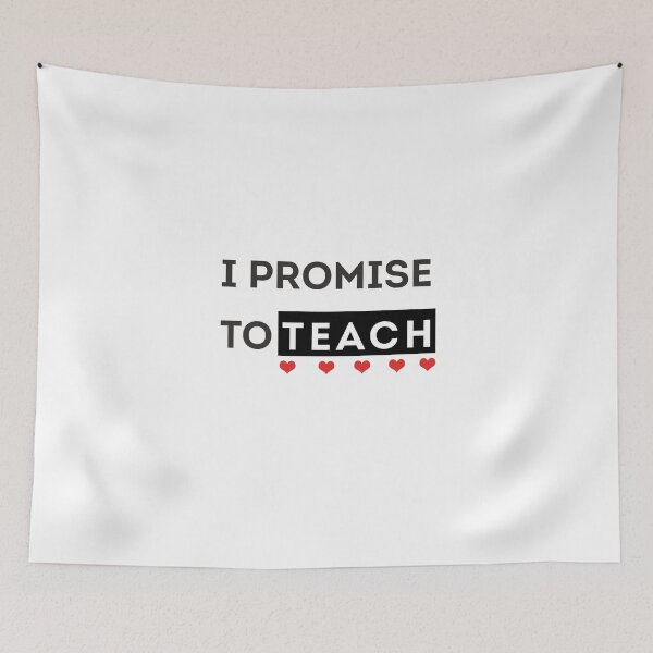 Item preview, I Promise To Teach Love designed and sold by SaadEtta.