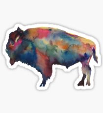 Buffalo, NY Watercolor Sticker
