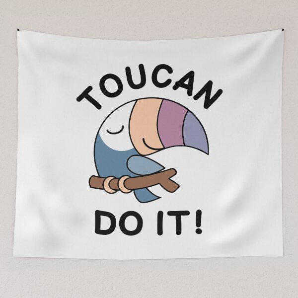 Item preview, Toucan Do It! designed and sold by TashaVector.
