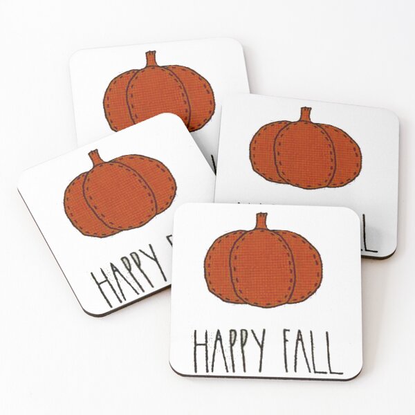 Item preview, Happy Fall, Autumn, embroidered pumkin, Pumpkin spice, pumpkin, October designed and sold by Nostrathomas66.