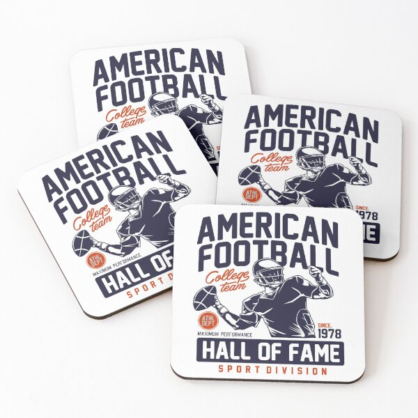 Item preview, American Football College Team Hall of Fame 1978 designed and sold by avinigav.