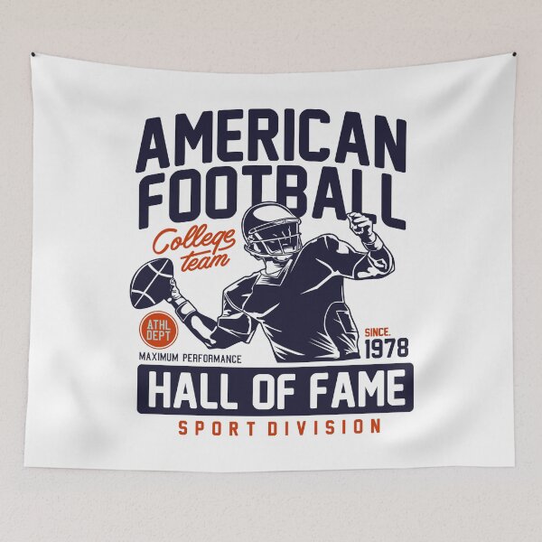 Item preview, American Football College Team Hall of Fame 1978 designed and sold by avinigav.