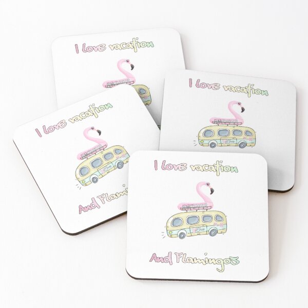 Item preview, I love flamingos - funny flamingo quote designed and sold by NathBros.