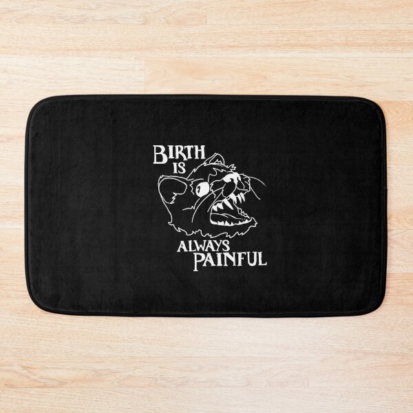 Item preview, BIRTH IS ALWAYS PAINFUL // minimalist white designed and sold by SevLovesLily.