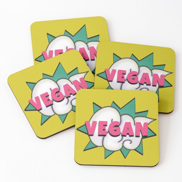 Item preview, VEGAN Bang KAPOW! - Comic Vegan Typography designed and sold by ViewerEqualsPhoton.
