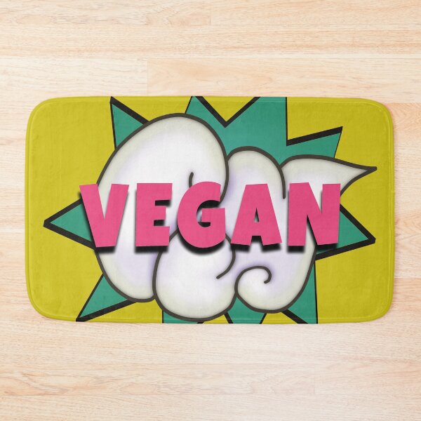 Item preview, VEGAN Bang KAPOW! - Comic Vegan Typography designed and sold by ViewerEqualsPhoton.
