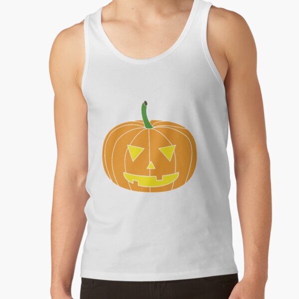 Halloween Jack-o-lantern Pumpkin Tank Top