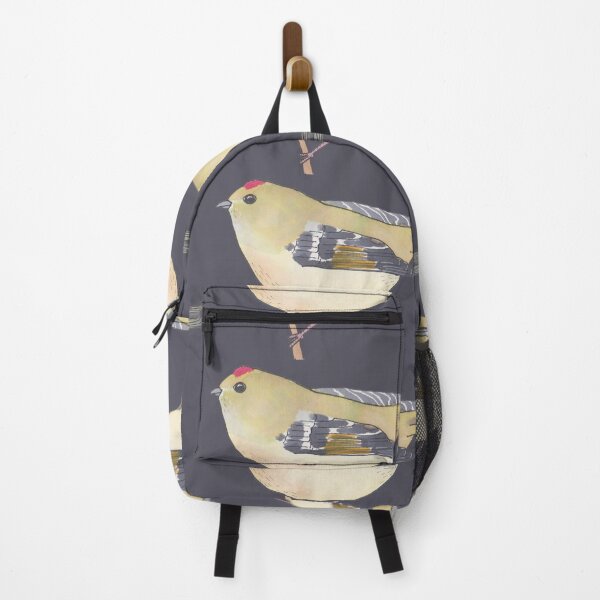 Item preview, Ruby-Crowned Kinglet cute bird art designed and sold by TheWaterBirds.