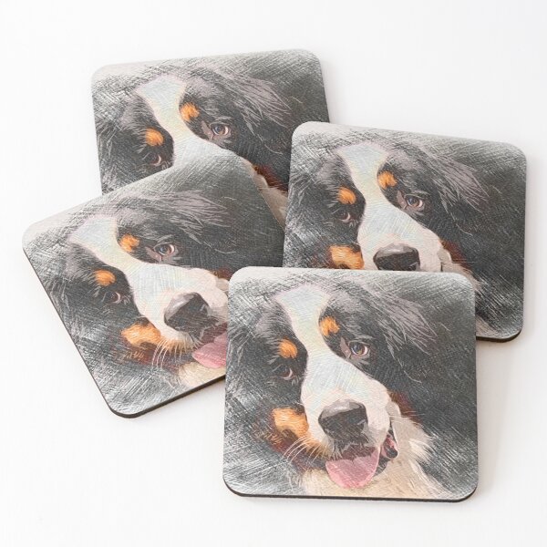 Item preview, Burnese Mountain Dog designed and sold by pnkpopcorn.