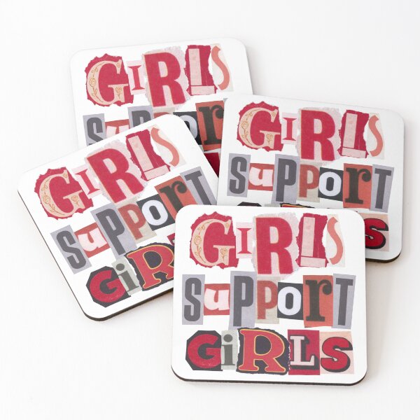 Item preview, Girls support girls designed and sold by PrettyRansom.