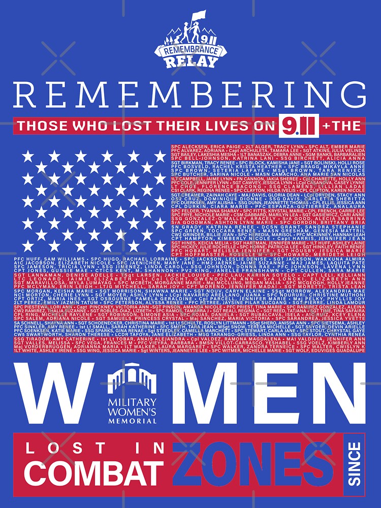 Thumbnail 7 of 7, Classic T-Shirt, Military Women's Memorial 9/11 Remembrance Relay T-shirts & Sweatshirts designed and sold by MWM-Store.