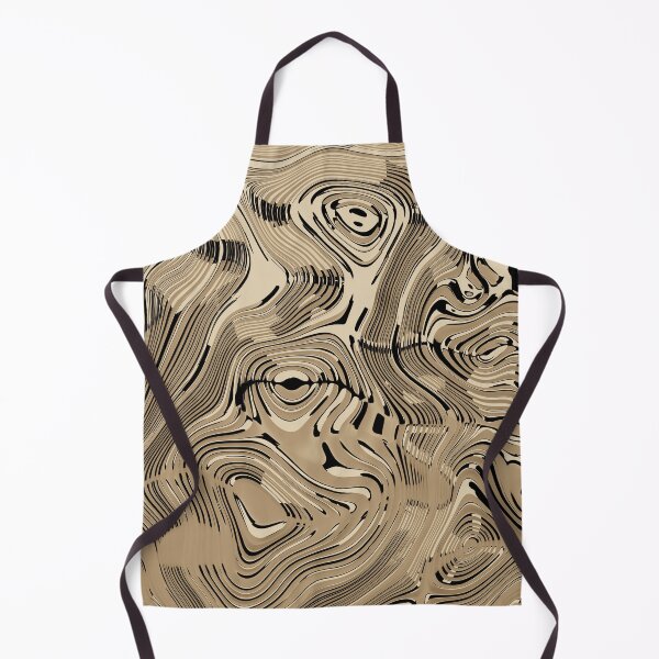 Item preview, Abstract Gold Organic Shapes designed and sold by trajeado14.