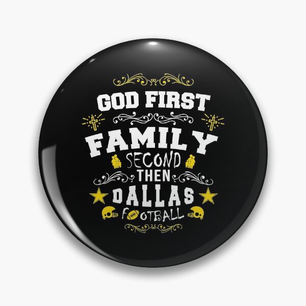 Item preview, Juego americano God First Family Second Dallas Football designed and sold by avinigav.