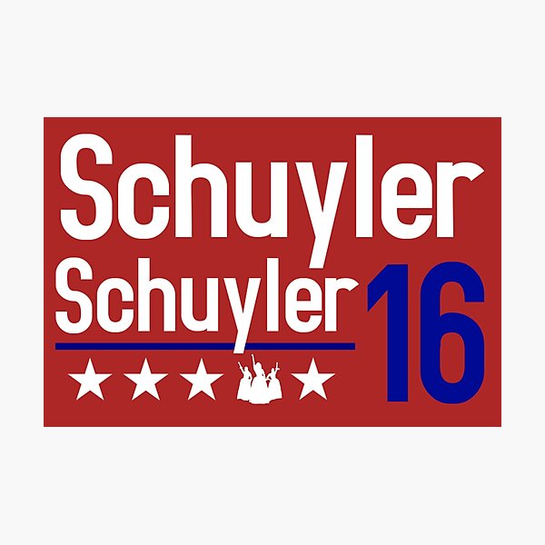 Item preview, Angelica and Eliza Schuyler for president 2016 - inspired by Alexander hamilton designed and sold by tziggles.