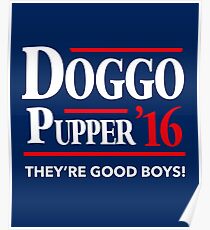 Doggo Pupper Poster