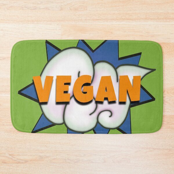 Item preview, VEGAN Bang KAPOW! - Comic Vegan Pride designed and sold by ViewerEqualsPhoton.