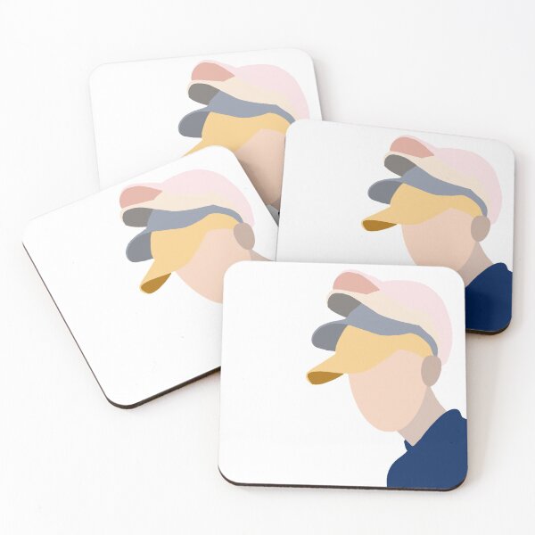 Item preview, Colourblock Portrait Guy Caps designed and sold by Colour Block.