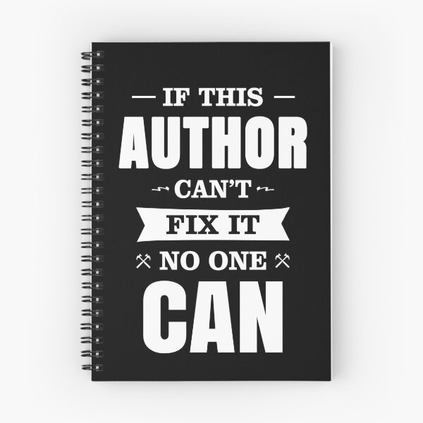 Item preview, IF THIS AUTHOR CAN'T FIX IT NO ONE CAN designed and sold by T-shirtgallery.