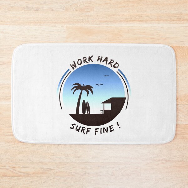 Item preview, work hard surf fine designed and sold by felric.