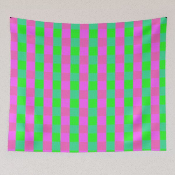 Item preview, Colorful checkered - streaked - pattern checks designed and sold by MyREDBlack.