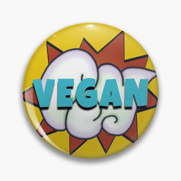 Item preview, VEGAN Bang KAPOW! - Comic Vegan Pride designed and sold by ViewerEqualsPhoton.