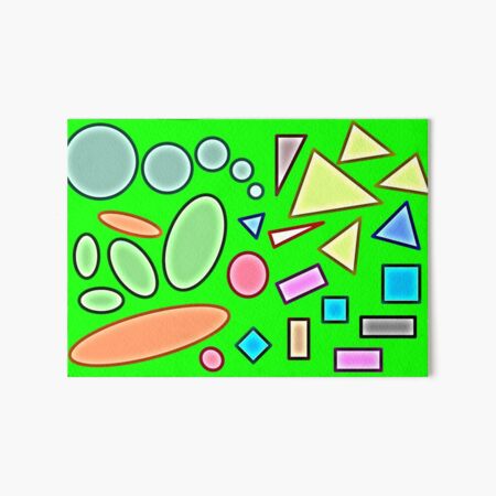 Item preview, Pattern Of Colored Geometric Shapes designed and sold by Phantasmal-2-do.