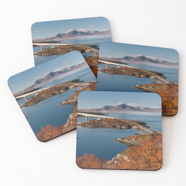 Item preview, Skye Bridge From  Kyle of Lochalsh in Autumn Scotland designed and sold by PhotosEcosse.