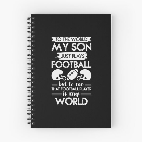 Item preview, My Son Football Player Is My World Gift Birthday designed and sold by avinigav.