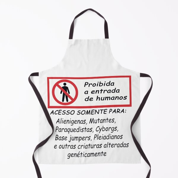 Item preview, proibida a entrada de humanos designed and sold by Sons-of-trance.