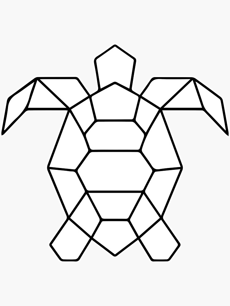 Geometric turtle design Ink on paper #art #artist #artwork #arty #instaart  #instapaint #instadraw #draw … | Turtle tattoo designs, Line art design,  Turtle drawing