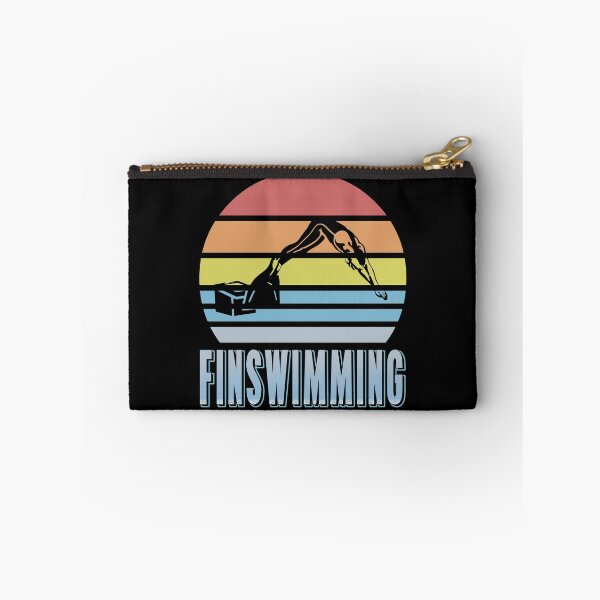 Item preview, Retro Vintage Finswimming Finswimmer designed and sold by NeXore.
