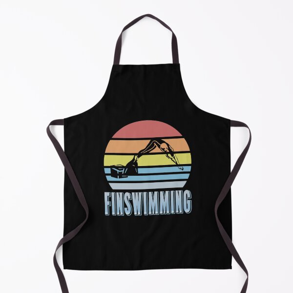 Item preview, Retro Vintage Finswimming Finswimmer designed and sold by NeXore.