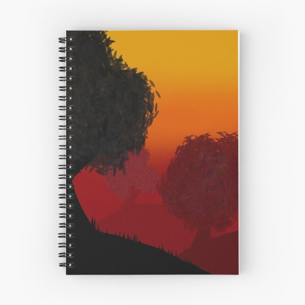 Item preview, Happy Trees in the Sunset designed and sold by AvalonUnmuzzled.