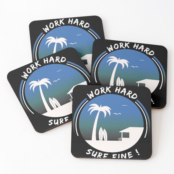 Item preview, work hard surf fine designed and sold by felric.