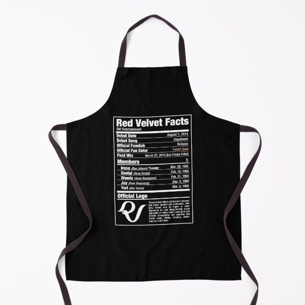 Item preview, Red Velvet Kpop Nutritional Facts 2 designed and sold by skeletonvenus.
