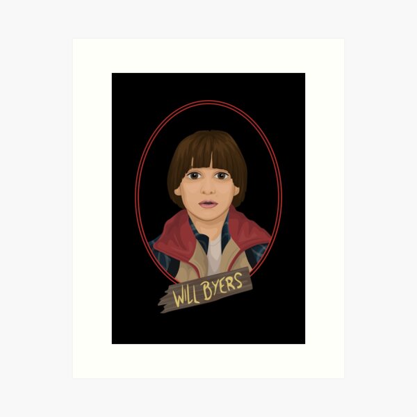 William Hawkins - Art & Music - Will Byers , season 1 STRANGER THINGS  Artwork 😊 #noahschnapp #willbyers #strangerthings