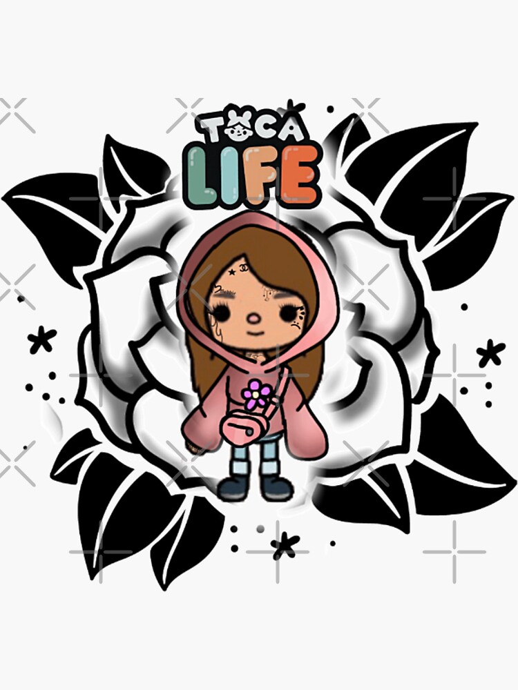 toca boca , toca life characters cute Sticker for Sale by ducany