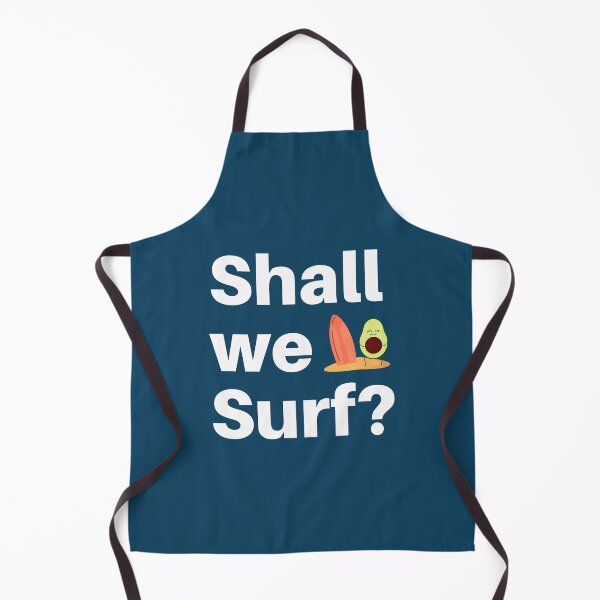 Item preview, Shall We Surf - Funny Avocado Surfer designed and sold by bonfimarts.