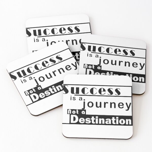 Item preview, Success is a journey, Not a Destination, Positive thinking Art designed and sold by Kenvis-edu.