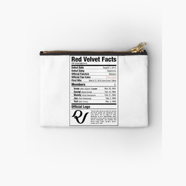 Item preview, Red Velvet Kpop Nutritional Facts designed and sold by skeletonvenus.