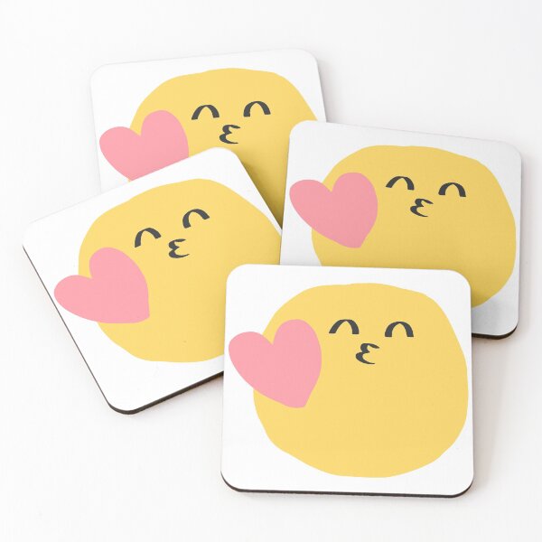 Item preview, cute kissing emoji  designed and sold by imsocoolanh.