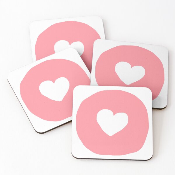 Item preview, cute heart button in circle!  designed and sold by imsocoolanh.
