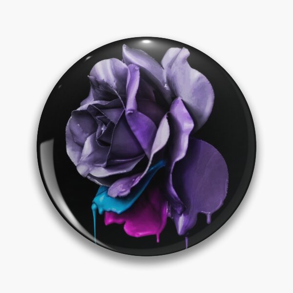 Item preview, Painted Violet Rose Aestethic Design designed and sold by kr1nn.