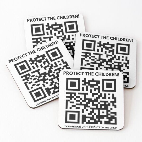 Item preview, Convention on the Rights of the Child QR Code designed and sold by KaARTehan.