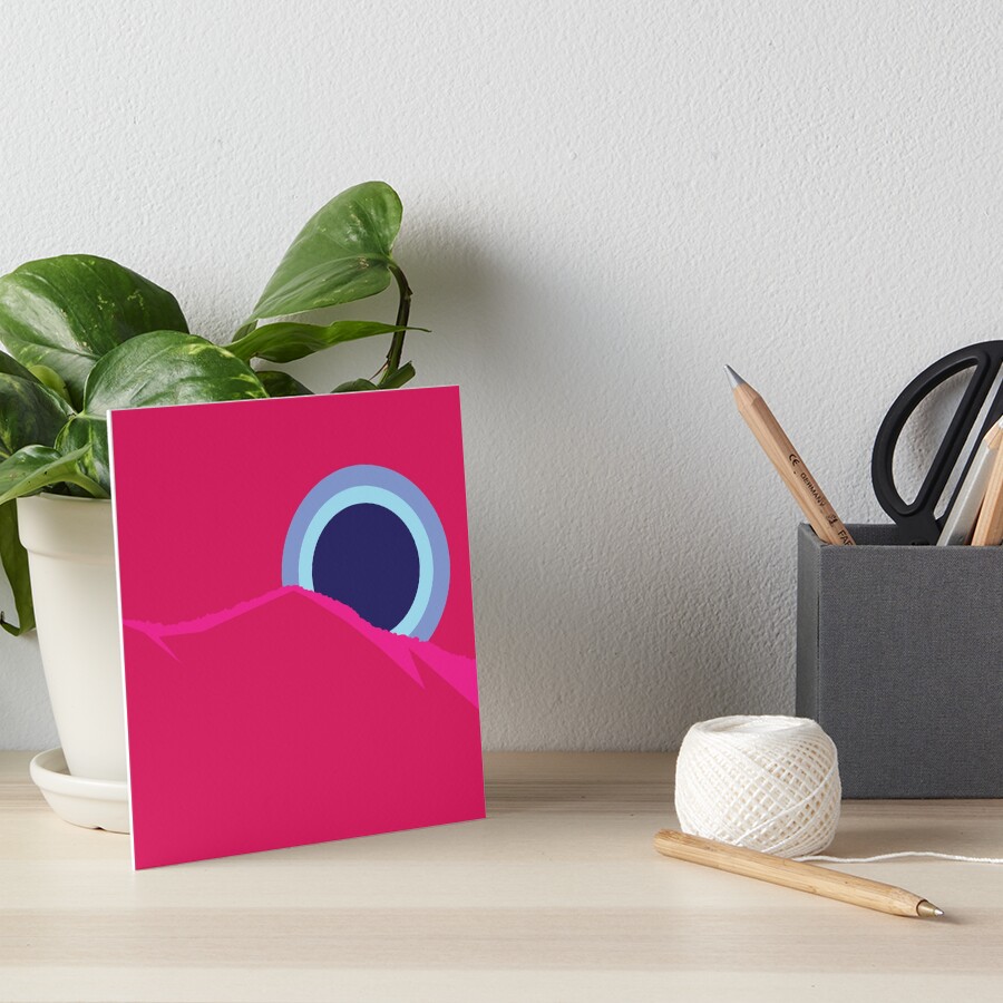 Item preview, Art Board Print designed and sold by Ribkage.