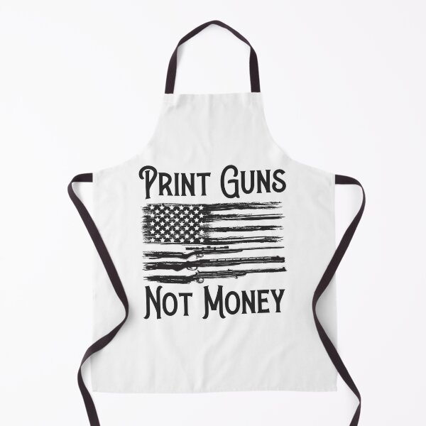 Item preview, Print Guns Not Money - American Flag designed and sold by Desandu.